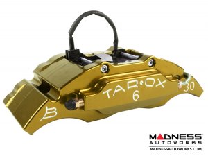 FIAT 500 Brake Upgrade Kit - Tarox 6 Pot Brake Conversion Kit - Gold - Sport Plus